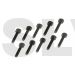 208877 Socket Head Cap Screw  Black (M2x8)x10pcs